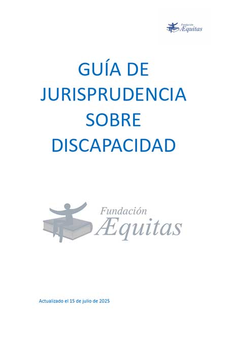 Guía de jurisprudencia sobre Discapacidad