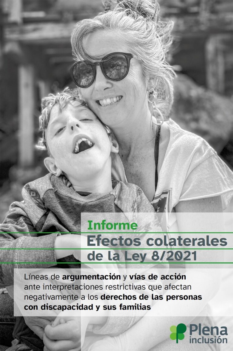 Informe. Efectos colaterales de la Ley 8/2021
