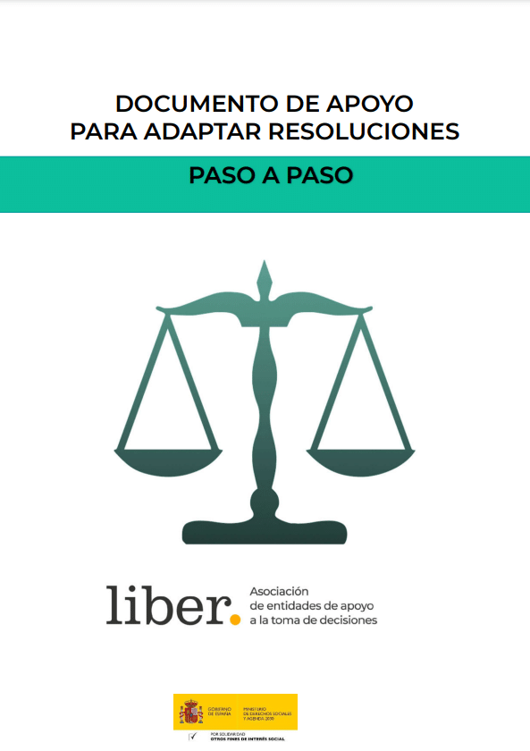 Documentos de apoyo para adaptar resoluciones paso a paso